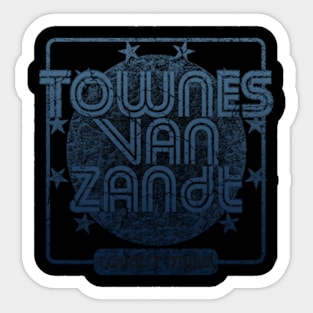 Townes Van Zandt #4 Sticker